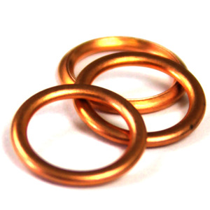 Copper Crush Gasket, 10 mm- Leybold Sogevac, Part# 300073