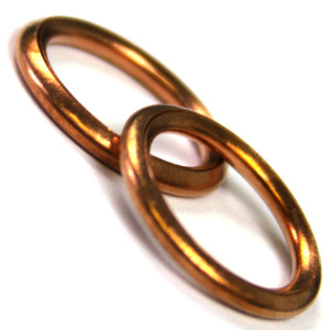 Copper Crush Gasket, 14 mm-Leybold Sogevac, Part# 300075