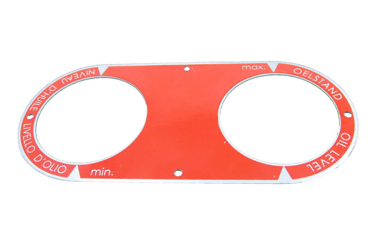 Oil Level Plate, Rietschle, V-VC, Part# 512662