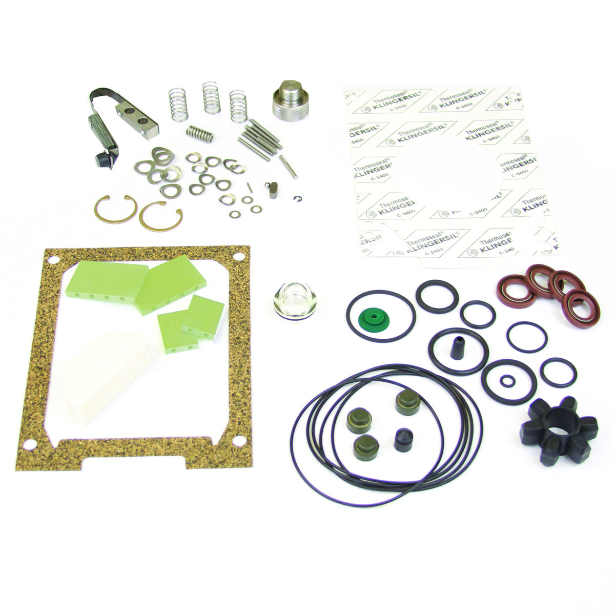 Major Repair Kit with GX Vanes, Alcatel-Adixen, Varian-Agilent, Part# 52614ACFR