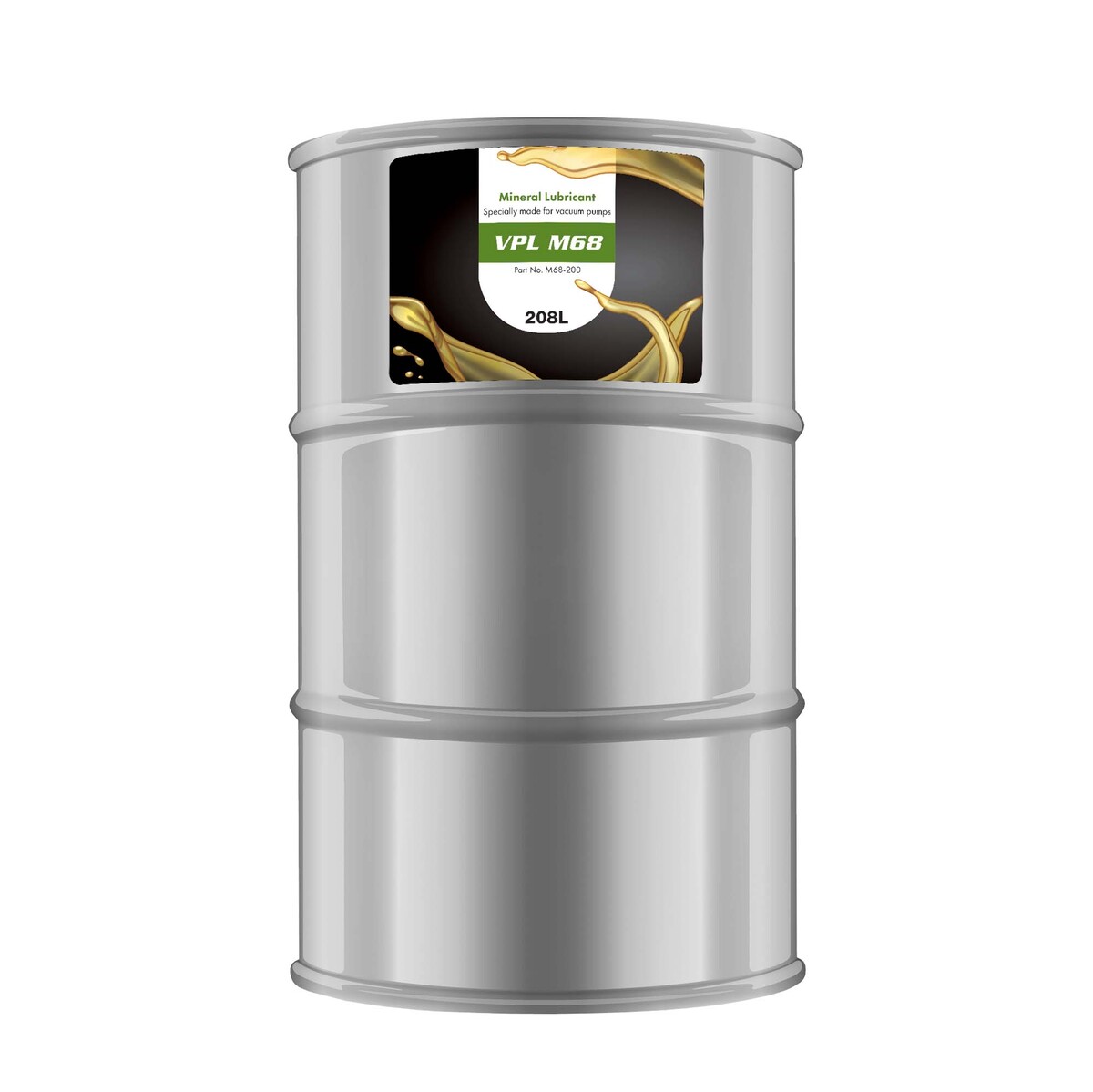 VPL M68 Mineral Vacuum Pump Oil - 208 Liter