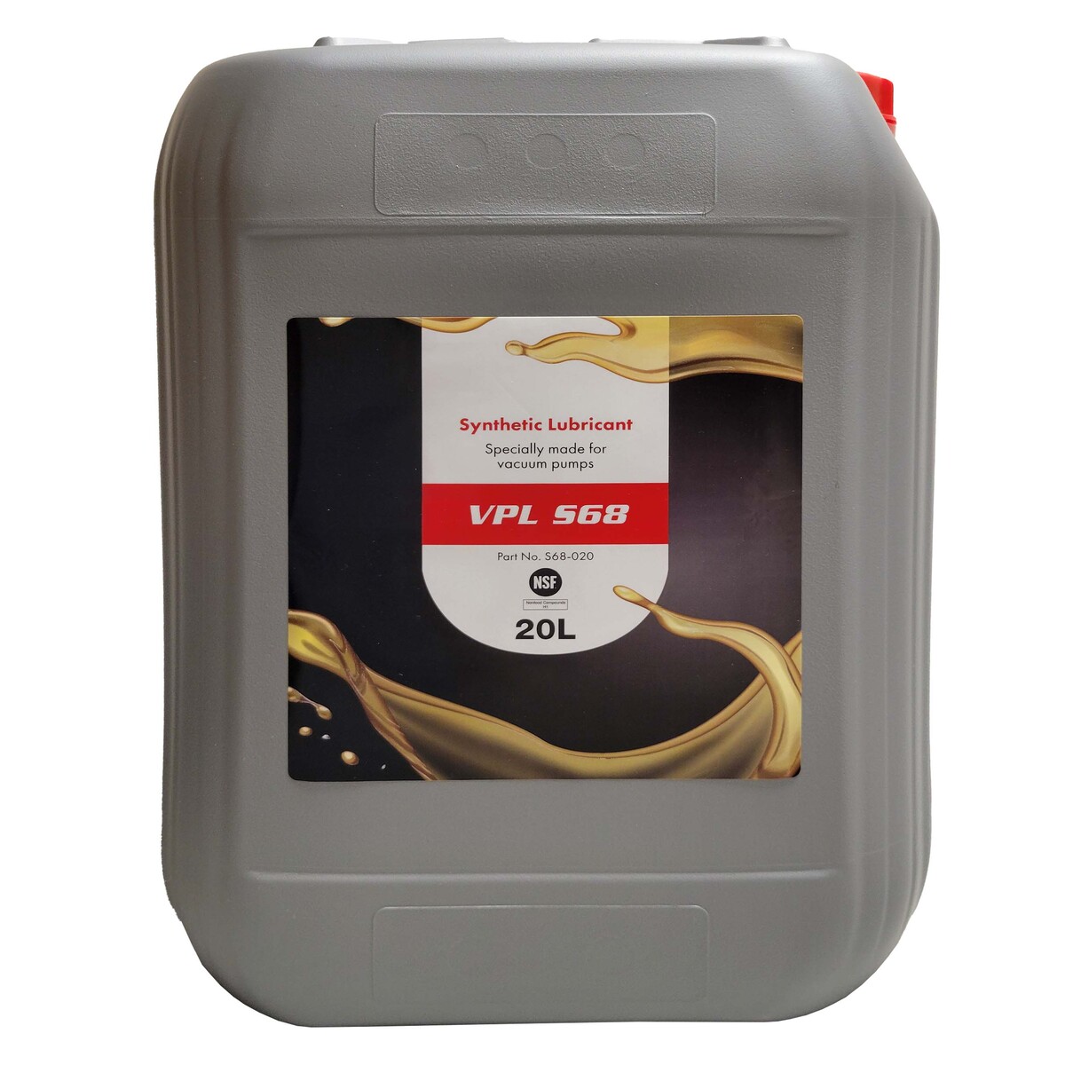 VPL S68 Synthetic Vacuum Pump Oil, 20 Liter